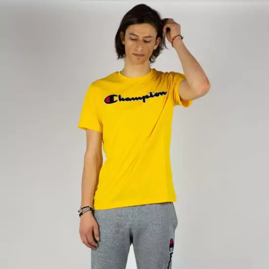 Žlté tričko Rochester Crewneck T-Shirt