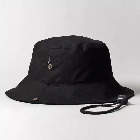 Čierny klobúk Manhasset Bucket Hat
