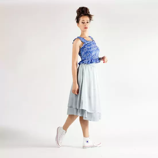 Modrá sukňa Buster MW Skirt