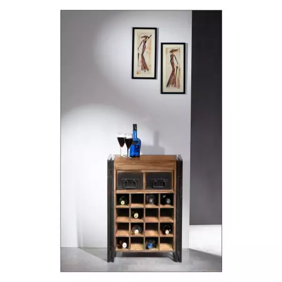 Skrinka na víno PANAMA – 58 × 35 × 80 cm