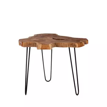Konferenčný stolík ROMANTEAKA – 55 × 55 × 48 cm