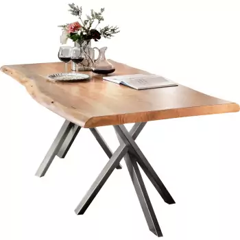 Jedálenský stôl TABLES & BENCHES CURVE-DOUBLE STAR