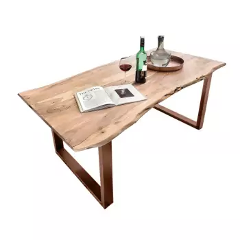 Jedálenský stôl TABLES & BENCHES CURVE-RECTANGLE