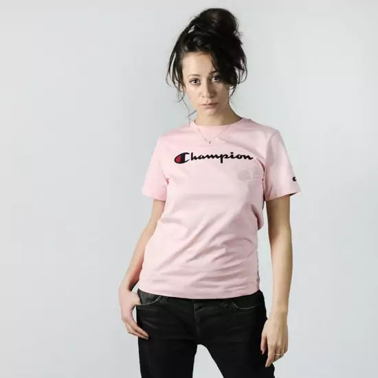 Ružové tričko Crewneck T-Shirt