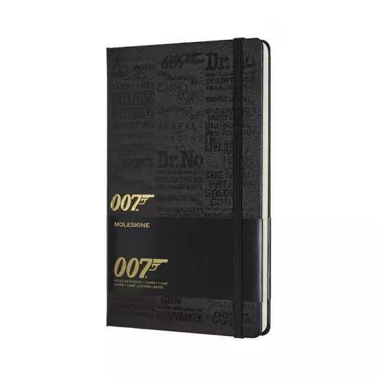 James Bond zápisník linajkovaný L Titles (240 strán)