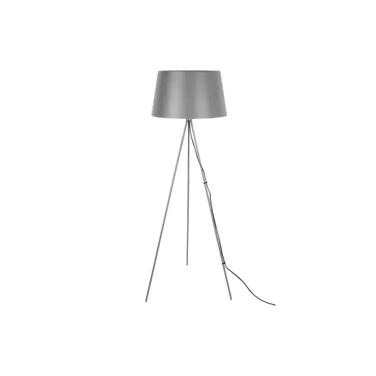 Stojaca lampa Classy Metal – šedá