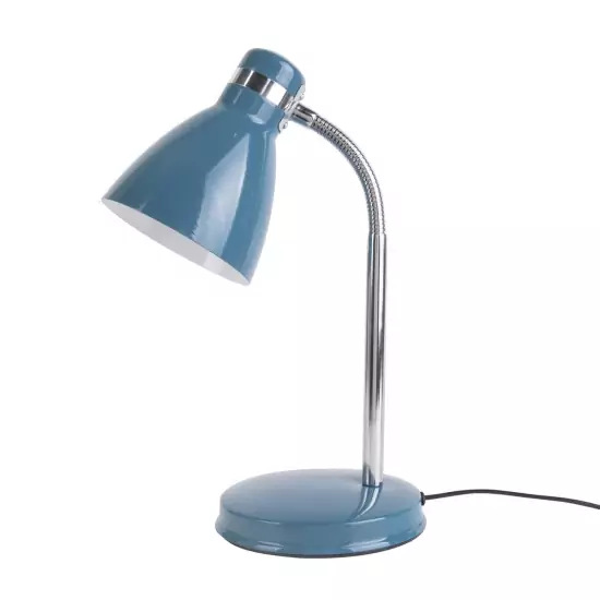 Stolná lampa Study Metal – modrá