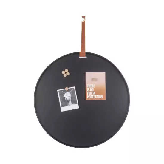 Sada 2 ks: Magnetická nástenka Perky – čierna