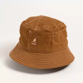 Hnedý klobúk Workwear Bucket