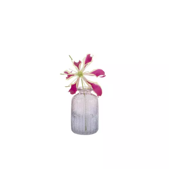 Sada 4 ks – Sklenená váza Mini Fairytale Dottes