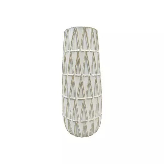 Sada 2 ks – Biela keramická váza Nomad