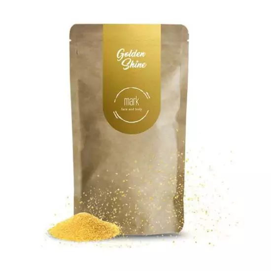 Kávový peeling Golden Shine 150 g – 2. akosť
