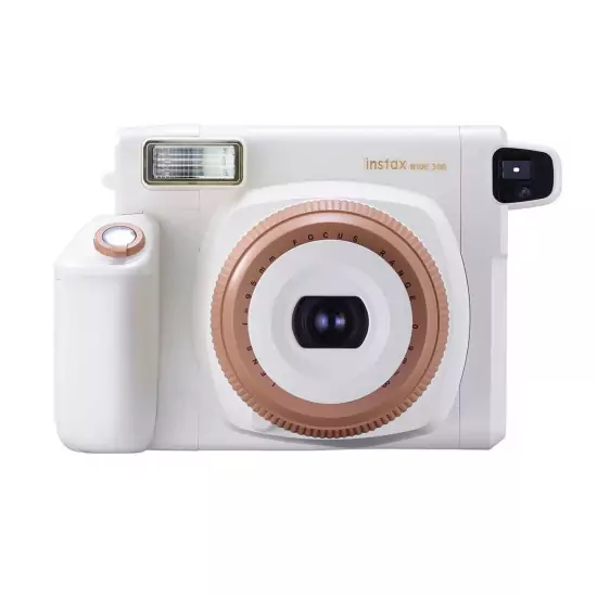 Biely instantný fotoaparát Wide 300