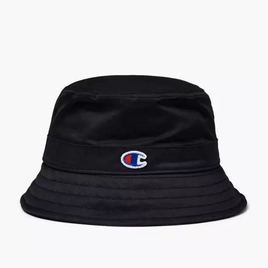 Čierny klobúk Bucket Hat