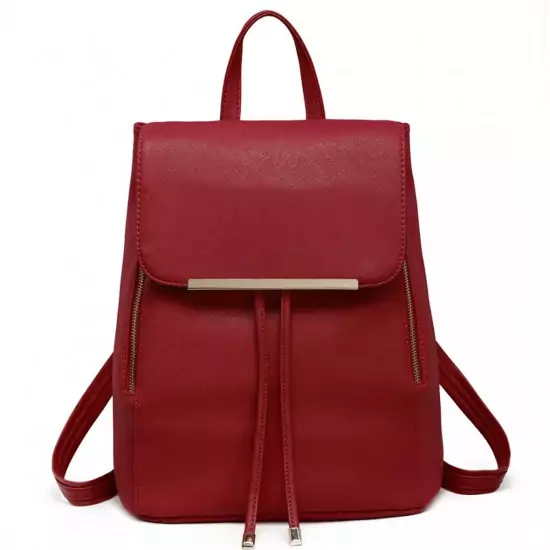 Červený elegantný batoh