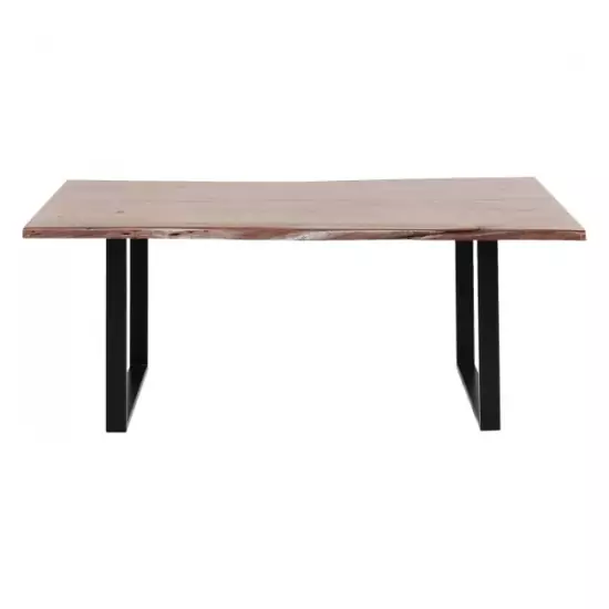 Stôl Harmony Walnut 160×80 cm – čierna