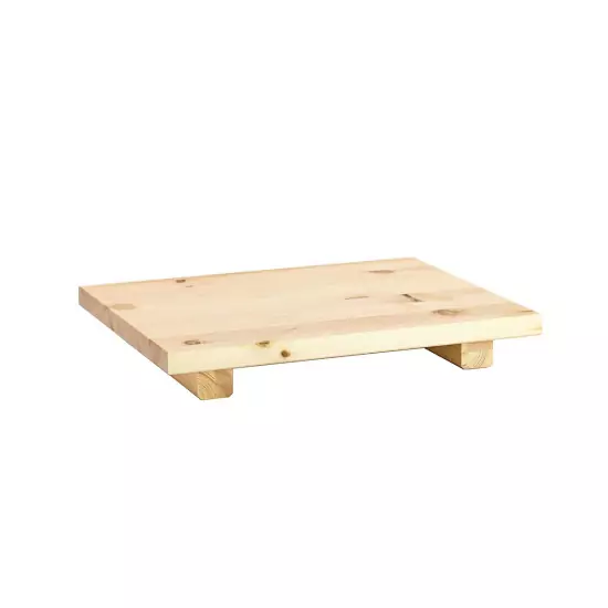 Sada nočných stolíkov z borovicového dreva Dock – Clear lacquered