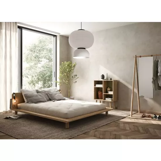 Posteľ s matracom a nočnými lampami Peek + Lamps & Comfort Mat