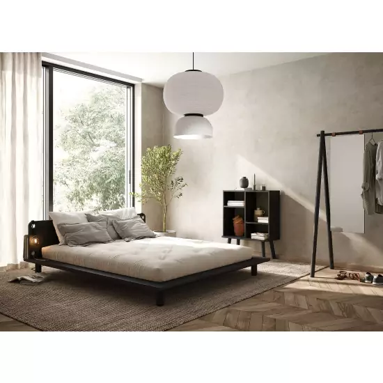 Posteľ s matracom a nočnými lampami Peek + Lamps & Comfort Mat
