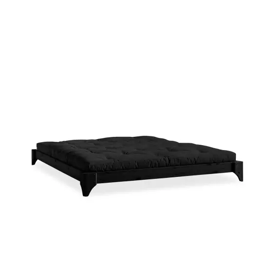Posteľ s matracom a tatami Elan + Comfort Mat & Tatami Set – Black/Black