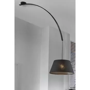 Závesná lampa 45 × 125 cm – černá