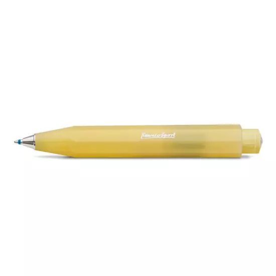 Guličkové pero FROSTED Sport – žltá