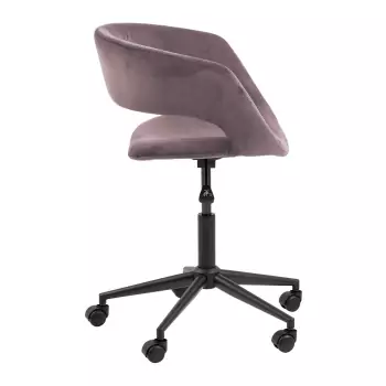 Kancelárska stolička Grace – ružová