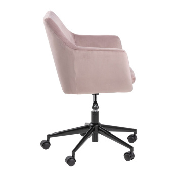 Kancelárska stolička Nora – ružová