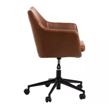 Kancelárska stolička Nora – hnedá