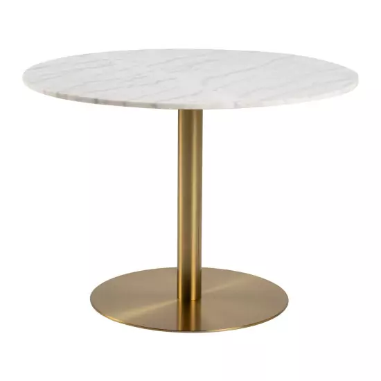 Jedálenský stôl Corby – biela