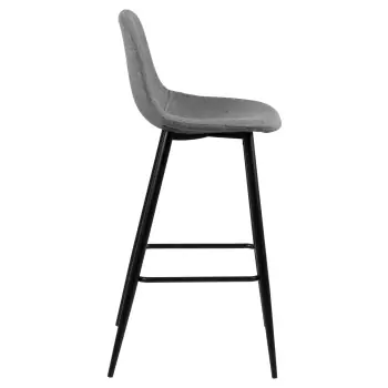 Barová stolička Wilma – šedá
