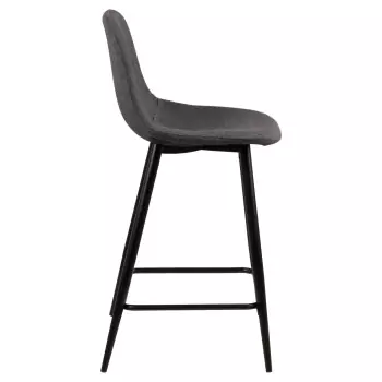 Barová stolička Wilma – šedá