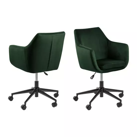 Kancelárska stolička Nora – zelená