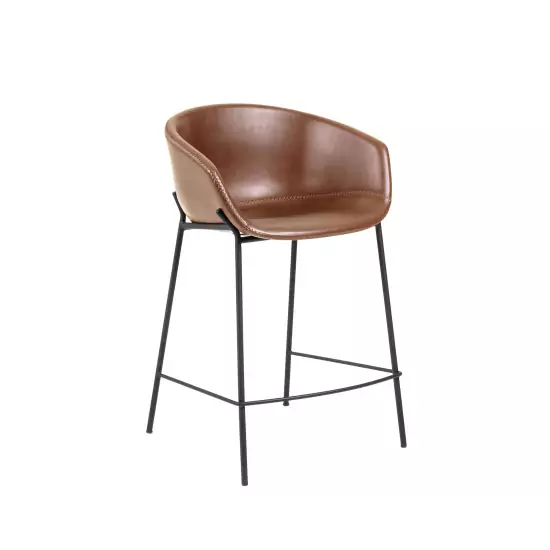 Hnedá barová stolička Zadine
