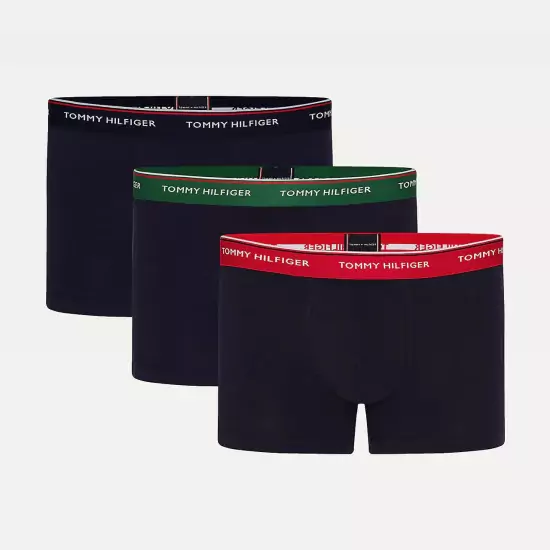 Sada 3 ks – Čierne boxerky Premium Essentials 3P WB Trunk