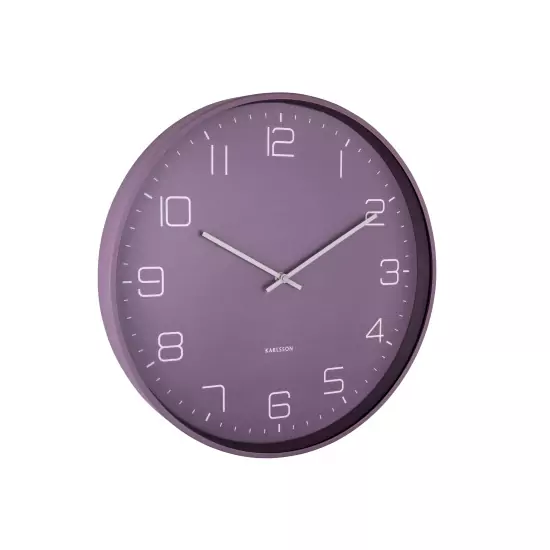 Nástenné hodiny Lofty – fialová