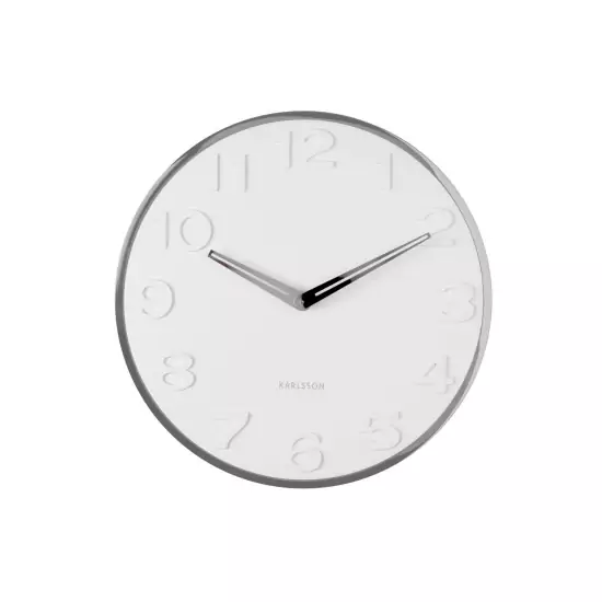 Nástenné hodiny New Original – biela