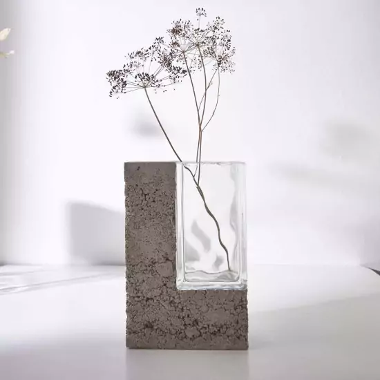 Umelecká váza Straight Glassbrick