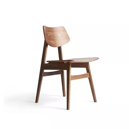 Drevená stolička 1960 – bez čalúnenia