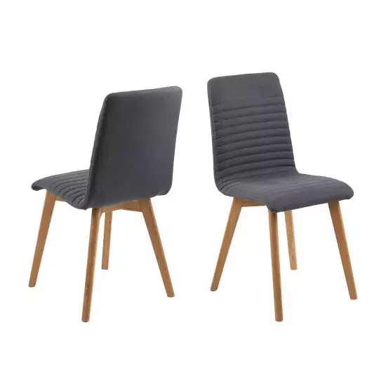 Jedálenská stolička Arosa − šedá