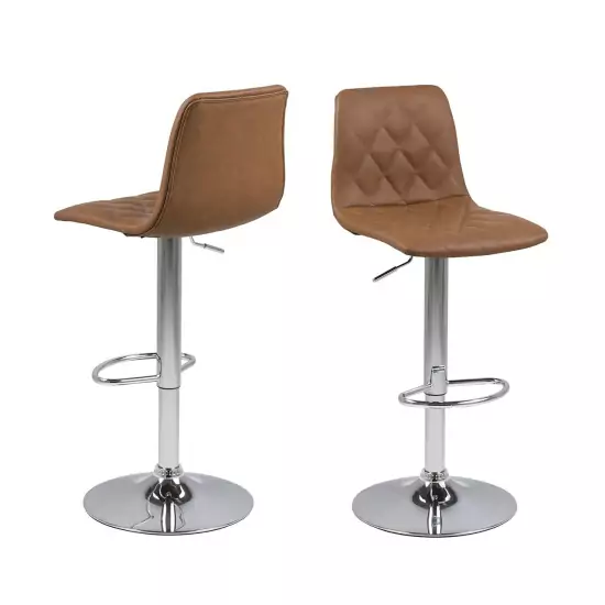 Barová stolička Emu − hnedá