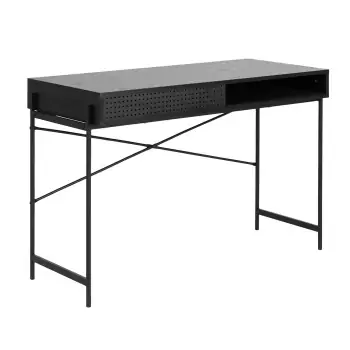 Kancelársky stôl Angus − čierna