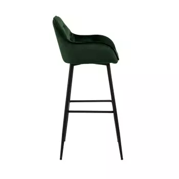 Barová stolička Brooke − zelená