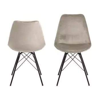 Jedálenská stolička Eris − hnedá