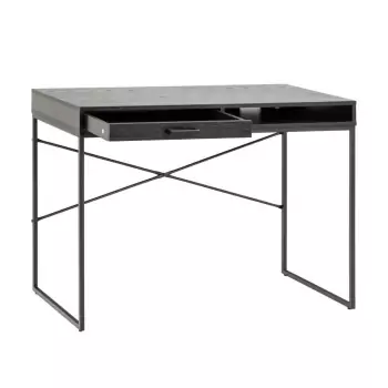 Kancelársky stôl Seaford − čierna