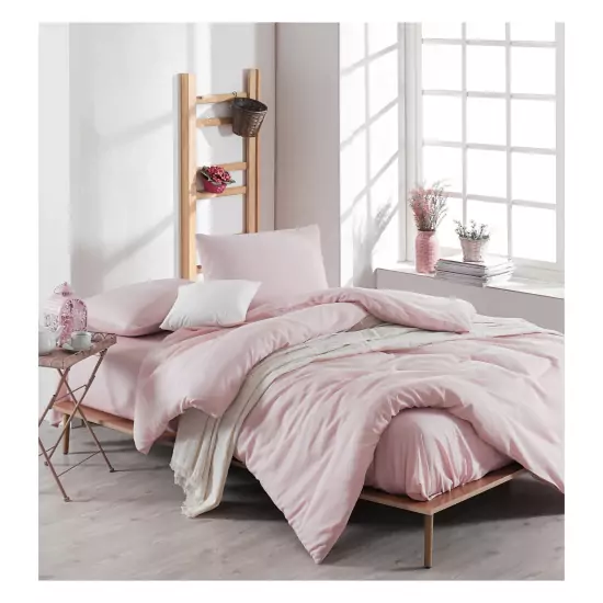 Ružový set posteľnej bielizne Düzboya