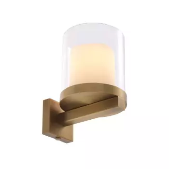 Bronzová nástenná lampa Donovan